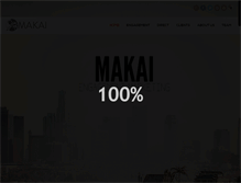 Tablet Screenshot of makaiinc.com